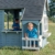 Backyard Discovery Spielhaus Spring Cottage aus Holz| Outdoor Kinderspielhaus für den Garten inklusive Zubehör | Gartenhaus für Kinder mit Fenstern in Grau & Schwarz - 6