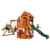 Backyard Discovery Spielturm Holz Atlantic | Stelzenhaus für Kinder mit Rutsche, Schaukel, Kletterwand | XXL Spielhaus / Kletterturm für den Garten - 3