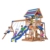Backyard Discovery Spielturm Holz Northbrook | Spielplatz für Kinder mit Rutsche, Sandkasten, Schaukel und Picknicktisch | Schaukelset für den Garten - 3
