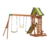 Backyard Discovery Spielturm Holz Sunnydale | Spielplatz für Kinder mit Rutsche, Sandkasten, Schaukel und Picknicktisch | Schaukelset für den Garten - 2