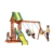 Backyard Discovery Spielturm Holz Sunnydale | Spielplatz für Kinder mit Rutsche, Sandkasten, Schaukel und Picknicktisch | Schaukelset für den Garten - 3