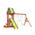 Backyard Discovery Spielturm Holz Sunnydale | Spielplatz für Kinder mit Rutsche, Sandkasten, Schaukel und Picknicktisch | Schaukelset für den Garten - 1