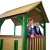Beauty.Scouts Spielhaus Sevilla III 191x287x231cm Holz braun-grün Rutsche rot Gartenhaus Kinderspielhaus Spielhaus Holzhaus Kinderhaus Gartenhaus Spielen Garten - 4