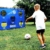 Best Sporting Fußballtor mit Torwand, 213 x 152 cm, mit 5 Schusslöchern, blau - 2