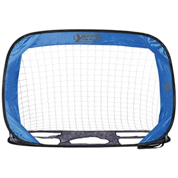 Best Sporting Pop up Tor, 1 x 2 in 1 Torwand mit Tragetasche und Heringen - 2