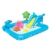 Bestway 53052B-03 - Planschbecken Fantastic Aquarium mit Rutsche, Wassersprüher und Spieltieren, 239 x 206 x 86 cm - 1