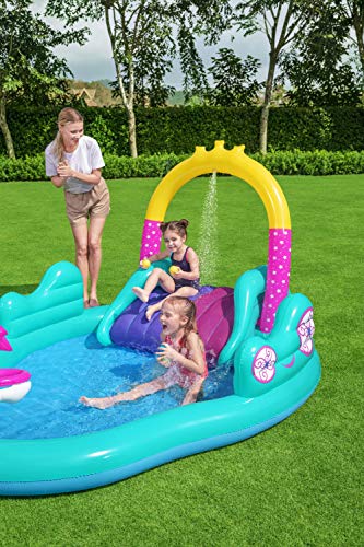 Bestway 53097 Wasserspielcenter, Magisches Einhorn, 274 x 198 x 137 cm - 11