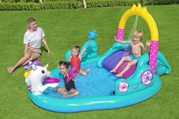 Bestway 53097 Wasserspielcenter, Magisches Einhorn, 274 x 198 x 137 cm - 2