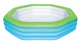 Bestway 54119B-03 - Planschbecken Rectangular Fantasy Family Pool, 305 x 183 x 56 cm - 1