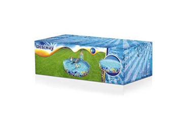 Bestway 55031 Schwimmen Fill ´N Fun Odyssey, Mehrfarbig, 244 x 244 x 46 cm - 3