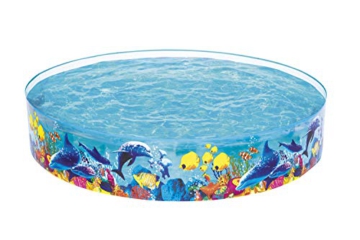 Bestway 55031 Schwimmen Fill ´N Fun Odyssey, Mehrfarbig, 244 x 244 x 46 cm - 6