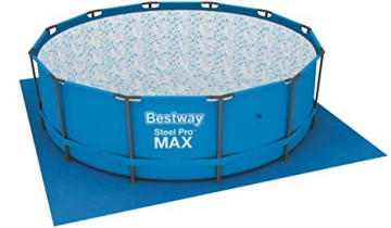 Bestway Frame Pool Steel Pro, Set mit Filterpumpe und Zubehör, 366 x 122 cm, blau - 5