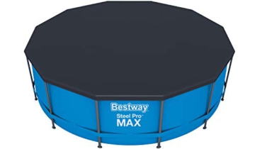 Bestway Frame Pool Steel Pro, Set mit Filterpumpe und Zubehör, 366 x 122 cm, blau - 9
