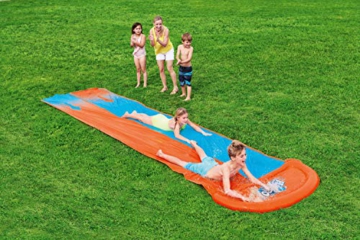 Bestway H2OGO!™ Doppel-Wasserrutsche, Double, 488 x 138 cm - 11