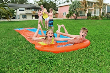 Bestway H2OGO!™ Doppel-Wasserrutsche, Double, 488 x 138 cm - 14