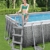 Bestway Power Steel 4,8 m Schwimmbecken Set, rechteckig Family über dem Boden Pool Gartenpool mit Filterpumpe, Poolleiter und Poolabdeckung, Rattan-Design - 4