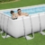 Bestway Power Steel Frame Pool Komplett-Set mit Sandfilteranlage 549 x 274 x 122 cm, lichtgrau, eckig - 14