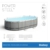 Bestway Power Steel Frame Pool-Set mit Filterpumpe 427 x 250 x 100 cm , grau, oval - 14
