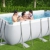 Bestway Power Steel Framepool-Set, eckig, mit Sandfilteranlage & Sicherheitsleiter 404 x 201 x 100 cm Pool, grau - 9