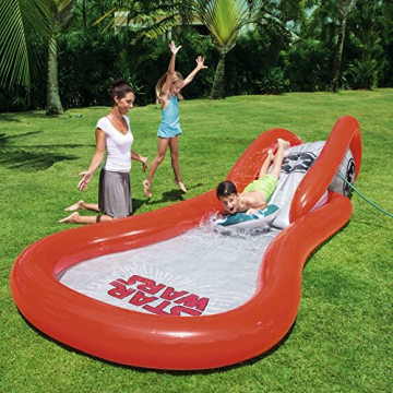 Bestway Star Wars Pool mit Wasserrutsche, Space Slide, ab 2 Jahren, 381 x 175 x 69 cm - 2