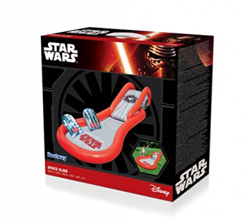 Bestway Star Wars Pool mit Wasserrutsche, Space Slide, ab 2 Jahren, 381 x 175 x 69 cm - 3