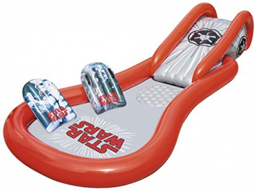 Bestway Star Wars Pool mit Wasserrutsche, Space Slide, ab 2 Jahren, 381 x 175 x 69 cm - 1