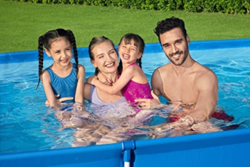 Bestway Steel Pro Frame Pool ohne Pumpe 300 x 201 x 66 cm, blau, eckig - 10