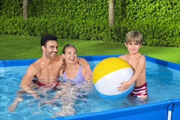 Bestway Steel Pro Frame Pool ohne Pumpe 300 x 201 x 66 cm, blau, eckig - 11