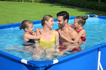 Bestway Steel Pro Frame Pool ohne Pumpe 400 x 211 x 81 cm , blau, eckig - 9