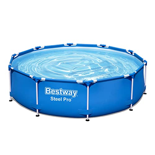 Bestway Steel Pro Frame Pool ohne Pumpe Ø 305 x 76 cm, blau, rund - 1