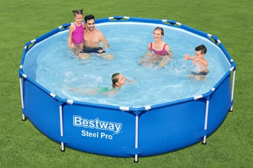 Bestway Steel Pro Frame Pool ohne Pumpe Ø 305 x 76 cm, blau, rund - 2