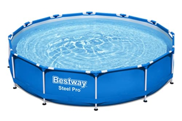 Bestway Steel Pro Frame Pool ohne Pumpe Ø 366 x 76 cm, blau, rund - 5