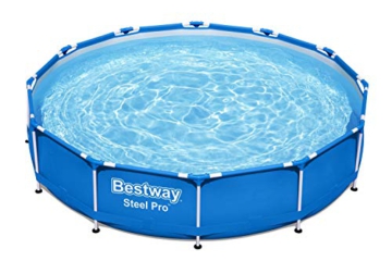 Bestway Steel Pro Frame Pool ohne Pumpe Ø 366 x 76 cm, blau, rund - 6