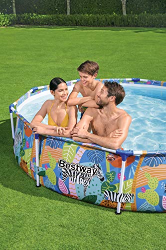 Bestway Steel Pro Framepool ohne Pumpe, rund, 305 x 66 cm Pool, blau - 10