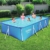 Bestway Steel Pro Gartenpool mit Reiningungsset - Stahlrahmenpool Rechteckig Schwimmbad Blau 400 x 211 x 81 cm mit Reinigung - 13