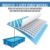 Bestway Steel Pro Gartenpool mit Reiningungsset - Stahlrahmenpool Rechteckig Schwimmbad Blau 400 x 211 x 81 cm mit Reinigung - 3