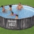 Bestway Steel Pro MAX Ersatz Frame Pool für Zubehör Ø 366 x 100 cm, Holz-Optik (Mooreiche), rund - 2