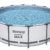 Bestway Steel Pro MAX Frame Pool Komplett-Set mit Filterpumpe Ø 427 x 122 cm, lichtgrau, rund - 11