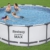 Bestway Steel Pro MAX Frame Pool Komplett-Set mit Filterpumpe Ø 427 x 122 cm, lichtgrau, rund - 13