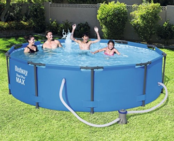 Bestway Steel Pro MAX, Frame Pool rund mit Stahlrahmen und Filterpumpe, 305 x 76 cm - 2