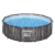 Bestway Steel Pro MAX Frame Pool-Set mit Filterpumpe Ø 366 x 100 cm, Holz-Optik (Mooreiche), rund - 4