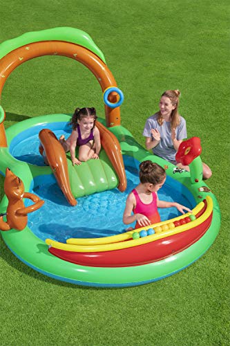 Bestway Wasserspielcenter, Waldtiere, 295 x 199 x 130 cm - 4