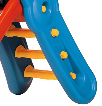 BIG - Fun-Slide - 152cm lange Rutschbahn, Nutzung für den Hausgebrauch, rot-blaue Rutsche für drinnen und draußen, für Kinder ab 3 Jahren - 3