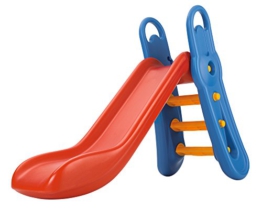 BIG - Fun-Slide - 152cm lange Rutschbahn, Nutzung für den Hausgebrauch, rot-blaue Rutsche für drinnen und draußen, für Kinder ab 3 Jahren - 1