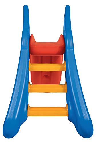 BIG - Fun-Slide - 152cm lange Rutschbahn, Nutzung für den Hausgebrauch, rot-blaue Rutsche für drinnen und draußen, für Kinder ab 3 Jahren - 5