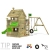 CountryCow Maxi Spielturm Kletterturm Schaukel Baumhaus - 