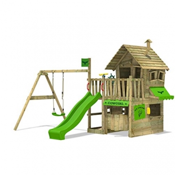 CountryCow Maxi Spielturm Kletterturm Schaukel Baumhaus -