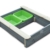 EXIT Aksent Sandkasten mit Deckel / Material: Nordische Fichte / Maße: 94 x 77 x 20 cm / Gewicht: 16 kg - 1