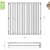 EXIT Aksent Sandkasten XL / mit Deckel = kann zu 2 Bänken umfunktioniert werden / Nordisches Fichtenholz / Maße: 132 x 135 x 20 cm / 27,8 kg - 3