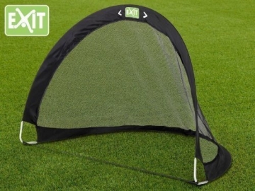EXIT FLEXX POP-UP GOAL Fußballtor im schwarzem Exit Toys Design 40.00.01.00 / Falttor / Maße: 120 x 87 x 90 cm / Gewicht: 500g -
